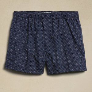 Banana Republic Geometric Cross Organic Cotton Boxer